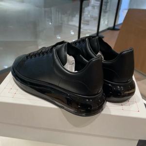 Hot Little White <b>Shoes</b> for Spring and Fall New Muffin Thick Soles Add <b>Leather</b> Inside <b>on</b> Casual Designer <b>Shoes</b> - Product Image 4