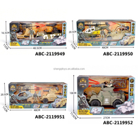 Lucky Toys Éducatifs Militaire Armée Ensemble De Jeu Véhicules Réservoirs Avions Armée Base Soldats Chiffres Armée Hommes Escadron Militaire