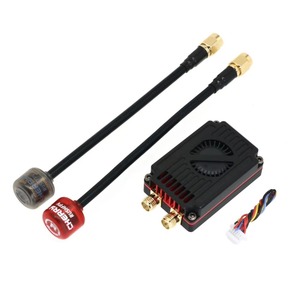 RUSHFPV ชุดส่งสัญญาณวิดีโอพลาสติก 5.8G 2.5W VTX 4.9G 8+48CH โปรโตคอล <span class=keywords><strong>IRC</strong></span> Tramp 7-30V ความถี่คู่ สำหรับโดรนแข่ง FPV ระยะไกล - Product Image 6
