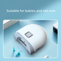 Coupe-ongles électrique automatique rechargeable USB coupe-ongles avec personnalisation du support de la lumière