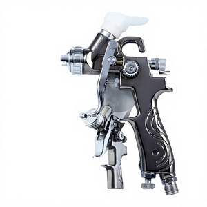 Pistola de Pulverización Neumática <span class=keywords><strong>Mini</strong></span> K-350 para Venta al por Mayor, Boquilla de 0.8mm, Vaso de 250ml para Aplicaciones de Jardinería - Product Image 3