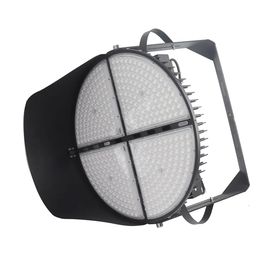 Straatlantaarn Aluminium Led Schijnwerper Hoge Lumen Ip65 Waterdicht Buiten 1000W Led Schijnwerper