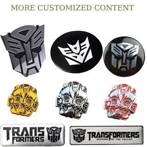 Autocollants 3D en plastique pour voiture, logo <span class=keywords><strong>Autobots</strong></span> cool, emblème <span class=keywords><strong>Transformers</strong></span>, autocollant de queue, décoration de moto, vélo, voiture - Product Image 6