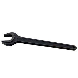 Llave de extremo abierto de acero al carbono 45, herramienta de seguridad de mango recto - Product Image 1