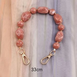 Thời Trang Đa Màu Sắc Acrylic Đính Cườm Túi Dây Đeo Vàng Clasp Chất Lượng Cao Bền Đa Năng Phong Cách Thay Thế Túi Phụ Kiện - Product Image 2