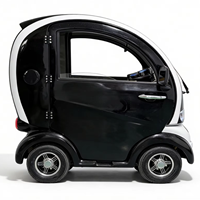 Scooters pour handicapés avec climatisation Voiture électrique miniature bon marché Scooter de mobilité fermé de luxe