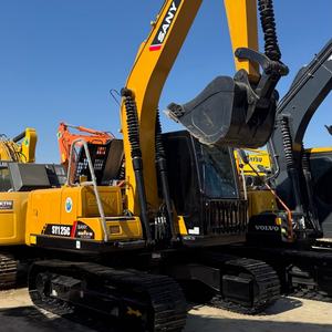 Meilleur prix pour les excavatrices Sany, Sany 125C, machines de construction d'occasion, Chine, Sany215C, 75C, 95C, 125C, 135C, 155C, 235C, bon état - Product Image 1