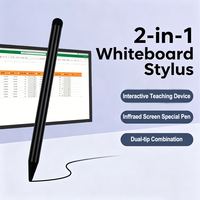 Toptan Aktif Kapasitif Stylus Kalem, Akıllı TV İnteraktif Ekran PC Dokunmatik Ekran Tablet için Manyetik Klipsli, OEM Fabrikası