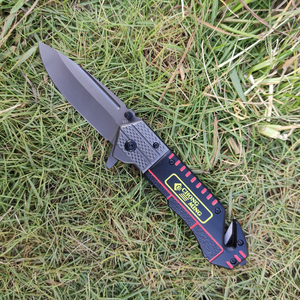 Coltelli <span class=keywords><strong>da</strong></span> Caccia Pieghevoli Neri per Sopravvivenza all'Aperto di Alibaba, Personalizzabili con il Tuo Logo - Product Image 6