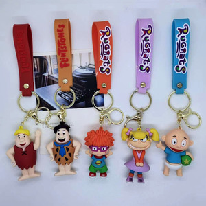 Llavero Creativo de Dibujos Animados, Soldadito Travieso, Estilo Moderno y <span class=keywords><strong>Primitivo</strong></span>, Colgante para Bolso o Coche, Venta al por Mayor - Product Image 1