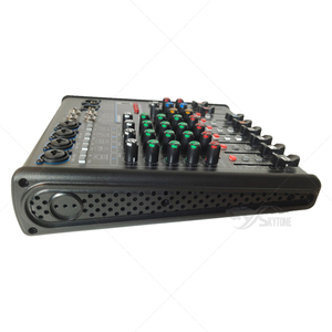 Smart4 전문 스테레오 <span class=keywords><strong>DJ</strong></span> 노래방 컨트롤러 4 채널 USB 오디오 콘솔 믹서 블루 치아 LCD 디스플레이 - Product Image 2