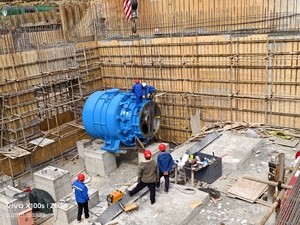 소형 수력 발전소 1MW 전기 튜브형 터빈, 저낙차 고유량 수력 발전기 - Product Image 6