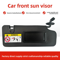 Pare-soleil anti-éblouissement pour voiture avec miroir de courtoisie pour Jetour Dashing Shanhai X70 X70 Pro X70 Plus Côté Gauche Droit