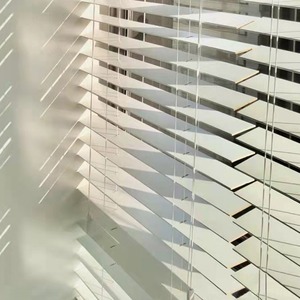 Smart Electric Wooden Blinds Solid Wood <b>Remote</b> Control Mijia Tmall Genie Tuya Smart Home Office Living Room Sunshade - Product Image 4