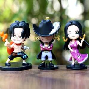 Figuras de Anime HESPER One Piece, Muñecos de Colección Luffy, Dracule Mihawk, Oka Shichibukai, Ace, Boa, Juego Completo en Oferta - Product Image 5