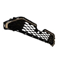 TIYPEOR pour Toyota RAV4 2019 - 2023 2020 2021 2022 Limitée avec Grille avant maillée pour caméra Grille supérieure inférieure Grille de pare-chocs Fente pour badge