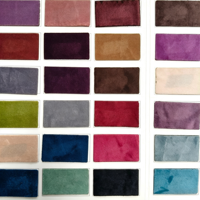 Tissu en velours de luxe XinLan, textile d'ameublement en ligne, velours polyester épais pour boîte à bijoux