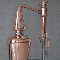 TW 150L Cuivre Pot Distillation Tranquille Whisky Brandy Moonshine Distillateur Bas Degré Maison Alcool Distillation Équipement
