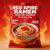 Mie Udon Red Spire Super Pedas Rasa Asia Pedas dengan Garam Rendah, Kemasan Sachet/Box/Plastik/Cup