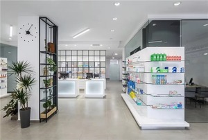 Équipement de pharmacie Affichage des étagères de <span class=keywords><strong>magasin</strong></span> de pharmacie Design d'intérieur Étagères de <span class=keywords><strong>magasin</strong></span> de pharmacie - Product Image 4