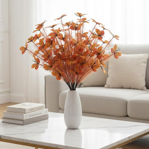 Stelo Artificiale Blu Arancione per Vaso, Decorazione per Matrimoni, Casa, Feste, Composizioni <span class=keywords><strong>Floreali</strong></span> Fantasiose, Vendita all'Ingrosso - Product Image 2