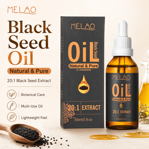 Huile de Nigelle 100% Pure pour la Croissance des Cheveux et une Peau Éclatante, Extrait Haute Concentration 20:1, Huile Essentielle pour la Réparation des Cheveux Abîmés - Product Image 1