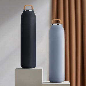 Termo de acero inoxidable de 500ml para acampada, frascos de vacío portátiles de doble pared, tazas deportivas de gran capacidad, venta al por mayor - Product Image 4