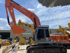รถขุดมือสองฮิตาชิ Zaxis350H ขายดี ระบบไฮดรอลิกเดิมจากฮิตาชิ ZX350H เครื่องจักรขุดดินสำหรับงานหนัก - Product Image 4