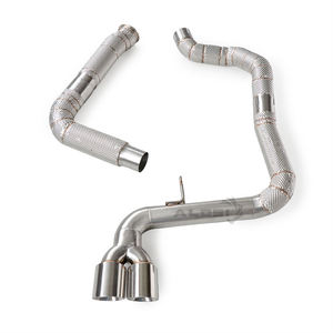 Échappement arrière intelligent à haute efficacité 1,5 mm avec soupape pour Porsche <span class=keywords><strong>718</strong></span> <span class=keywords><strong>Boxster</strong></span> <span class=keywords><strong>S</strong></span> 982 MA2.22 2.5T 2016-2023 SS304 - Product Image 2