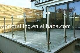 Thiết kế hiện đại đơn giản và thanh lịch ngoài trời trong nhà kính lan can cột - Product Image 6