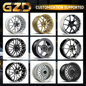 Jantes GZD en alliage personnalisées 18 19 20 21 pouces 5x112 5x114.3 Or 5x120 pour <span class=keywords><strong>Audi</strong></span> S4 S5 RS5 <span class=keywords><strong>RS6</strong></span> RS7 RS, jantes de voiture - Product Image 4