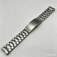 Bracelet de montre en métal 904L, 18 mm, 20 mm, 22 mm, extrémités courbées, bracelet présidentiel en acier inoxydable massif pour Omega Seamaster Geneve