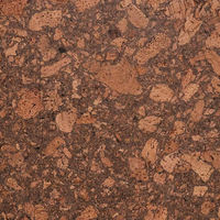 Tuile murale décorative en liège naturel Organic Flow 06, panneau rectangulaire moderne, isolation acoustique, décoration murale