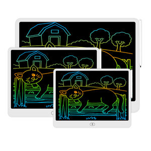 Bloc de notas de 13, 16 y 20 pulgadas, Blocs de escritura digitales, tableta de <span class=keywords><strong>pizarra</strong></span> LCD para Aprendizaje, tablero electrónico negro, tableta de escritura LCD - Product Image 1