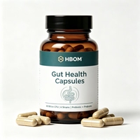 Probiotiques 40 Milliards UFC pour la Santé Intestinale, Capsules avec 6 Souches de Lactobacillus et Bifidobacterium, enrichies en Racine de Gingembre et Extrait de Réglisse