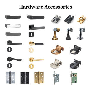 أبواب خشبية داخلية حديثة مخصصة عازلة للصوت ومقاومة للماء لغرف المعيشة وغرف النوم والمكاتب والفنادق والشقق - Product Image 6