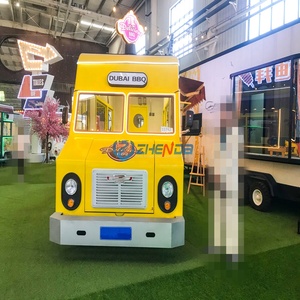 รถขายอาหารเคลื่อนที่ไฟฟ้าสำหรับขาย/โต๊ะอาหารสำหรับรถยนต์อเนกประสงค์/รถบรรทุกขายอาหารไฟฟ้า รถพ่วงขายอาหารเคลื่อนที่ - Product Image 4