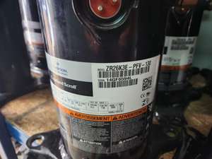 Máy Nén Lạnh ZR26K3E-PFV-130 1PH 208-230V 60Hz <span class=keywords><strong>Scroll</strong></span> Máy Nén Cho Copeland Máy Nén - Product Image 2