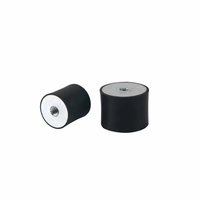 Amortisseur anti-vibrations en caoutchouc recyclable et acier galvanisé de type DD, résistant à l'huile, certifié ISO9001, haute élasticité -40-80