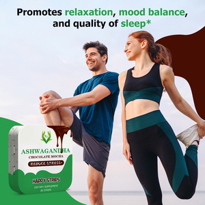 OEM Private Label Ashwagandha Powder Chocolate Mocha Happy Strips <b>Supplement</b> Reduce Stress with Withania Somnifera - Product Image 6