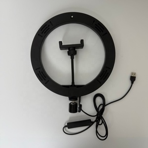 Anneau lumineux LED dimmable pour trépied, photographie, diffusion <span class=keywords><strong>en</strong></span> direct sur smartphone, diamètre 10 pouces, RVB, température <span class=keywords><strong>de</strong></span> couleur réglable - Product Image 4