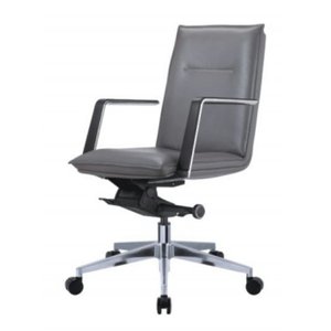 Silla de oficina moderna y cómoda de cuero 36019-2028E/B/A - Product Image 3