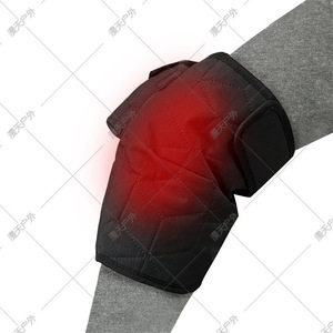 Genouillères chauffantes avec trois réglages de température pour la chaleur hivernale et le soulagement des douleurs articulaires, taille adulte réglable, noires - Product Image 5