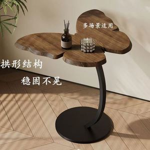 Butterfly Corner Side <b>Table</b> & Bedside Cabinet for Small Apartments-Mobile Coffee Desk for Living Room Home Hotel & Homestay - Product Image 4