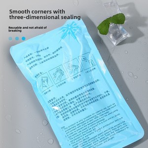 Compresa Fría Desechable para Esguinces y Quemaduras, Bolsa de Hielo de Enfriamiento Instantáneo 100g, Reducción de Fiebre Doméstica, Venta al por Mayor, Clase II - Product Image 4