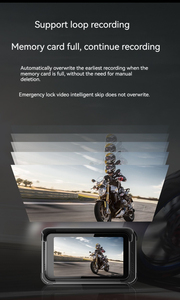 5 pollici Touch Screen Wireless Carplay Display moto DVR TPMS moto Android Screen moto Carplay Gps navigazione - Product Image 4