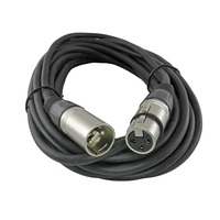 Câble Xlr à Xlr haute qualité 3m 5m 10m 20m 100m connecteur de câble micro Audio professionnel 3 broches mâle à femelle Microphone câble Xlr