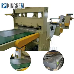 Low Price Simple Steel Coil Cut To Length Line Economy Metal Sheet Leveler Cutting Machine Sale In Russia