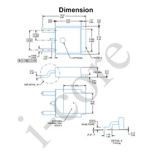 วงจรรวมอิเล็คทรอนิคส์วงจรรวมเครื่องควบคุมเชิงเส้น AiP1117-3.3JG252.TR กระแสไฟฟ้ากับ-252 SMD - Product Image 2