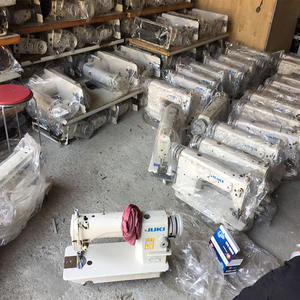 高速 純正 中古 日本製 本縫いミシン 8700 クラッチモーター 新品テーブル付き - Product Image 5